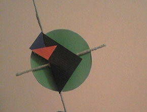 Centro de mesa bauhaus